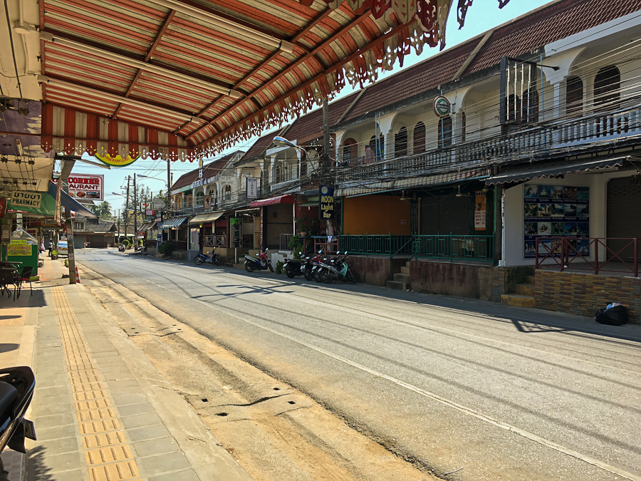 Тайские улочки, далекие от туристических скоплений